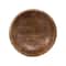 Hello Honey® 11.5" Walnut Mango Wood Footed Bowl